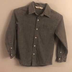 Old navy grey button down shirt